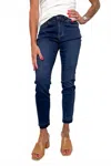 Ethyl Reflective Hem Jean In Duffle