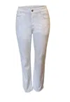 ETHYL STRAIGHT STYLE PANTS IN WHITE