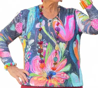Ethyl The Evoke Pullover Sweater In Multi