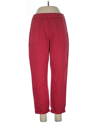 Pre-owned Ethyl Track Pants In Red