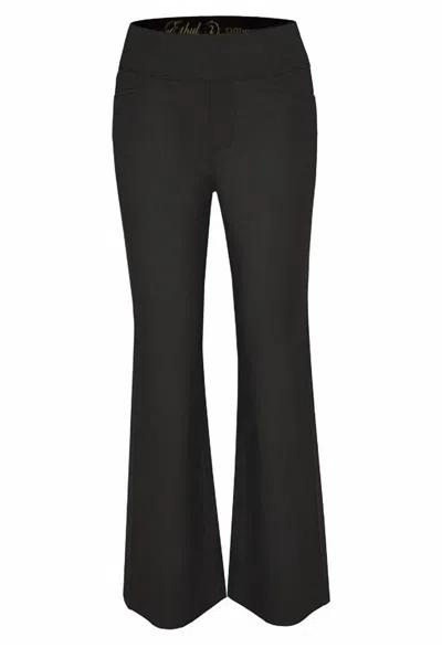 Ethyl Women's Pull-on Wide Leg Pants In Black In Gray