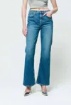 Etica Anya Modern Flare Jeans In Riverside In Multi