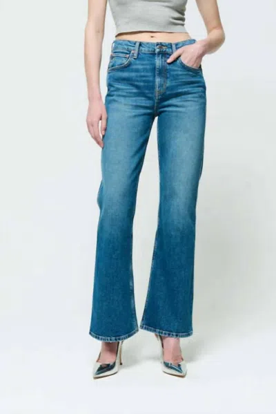 Etica Anya Modern Flare Jeans In Riverside