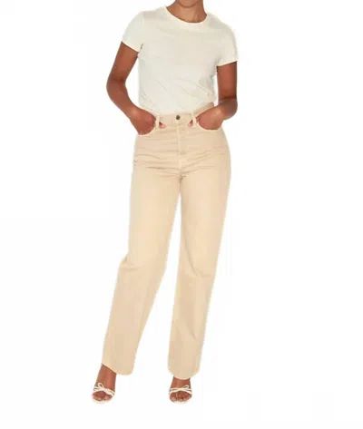 Etica Archer High Rise Jeans In Smoke Grey In Neutral