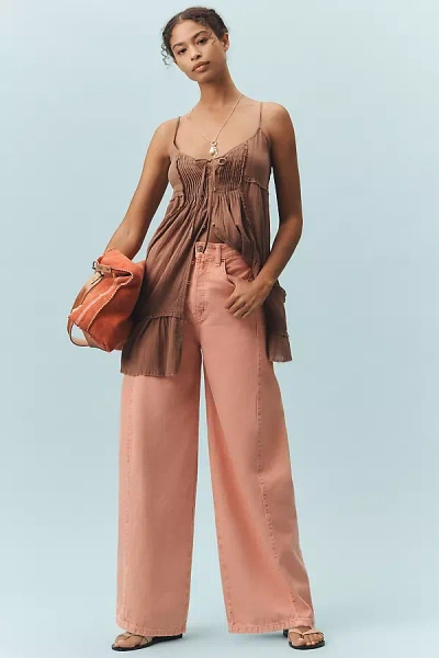 Etica Arden High-rise Taper Wide-leg Jeans