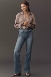 Etica Ayla High-rise Bootcut Jeans In Blue