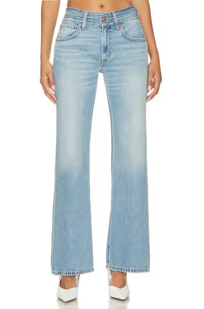 Etica Bianca Banded Bootcut Jeans In Saladita In Multi