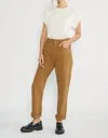 Etica Bryce Pinch Waist Boyfriend Pant In Tapenade In Multi