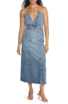 ETICA CALLISTA DENIM MAXI DRESS