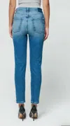 Etica Finn Slim Straight Jeans In Marine In Blue