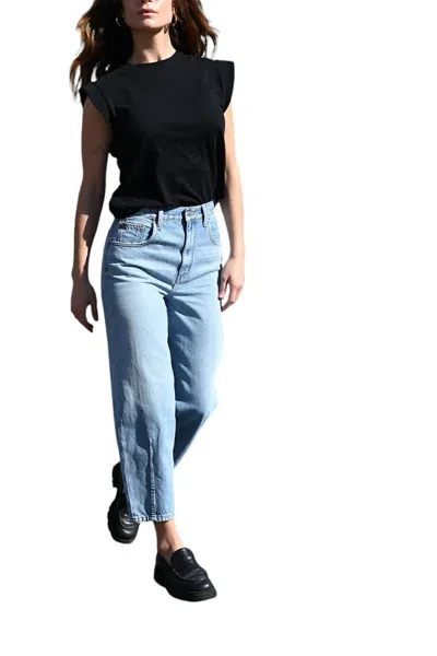 Etica Iris Relaxed Taper Jeans In Arcadia In Multi