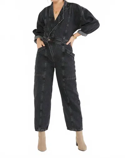Etica Liv Jumpsuit In Black Mountain In Multi
