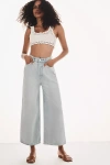 Etica Marley Ultra High-rise Baggy Wide-leg Jeans In Blue