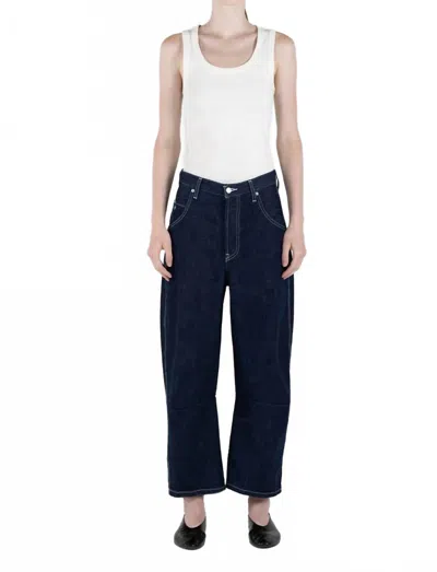 Etica Quinn Relaxed Barrel Jeans In Astoria In Black