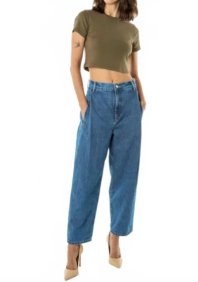 ETICA ROSE RELAXED PLEAT PANT IN SALINA