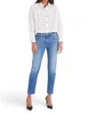 Etica Sierra Slim Straight Jean In Supersonic In Multi