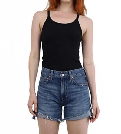 Etica Skylar Jean Short In Denim Blue