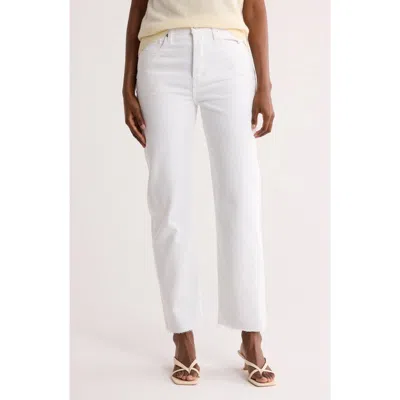 Etica Ética Tyler Raw Hem Straight Leg Jeans