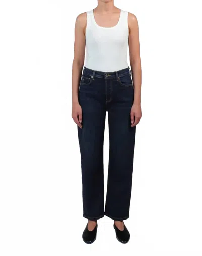 Etica Tyler Vintage Straight Jeans In Storm Chaser In Blue
