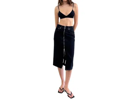Etica Veta Pencil Skirt In Black Rock In Multi
