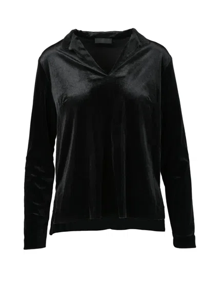Etichetta Nera Polyamide And Elastane Blouse - Black
