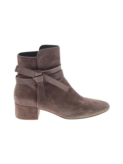Pre-owned Etienne Aigner Ankle Boots In Brown