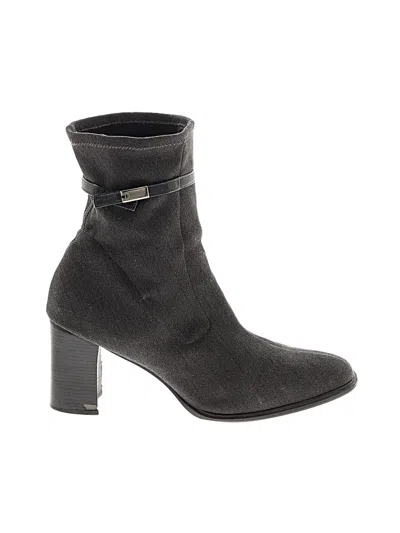 Pre-owned Etienne Aigner Boots In Gray