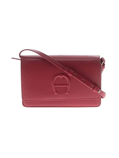 Pre-owned Etienne Aigner Crossbody Bag In Burgundy