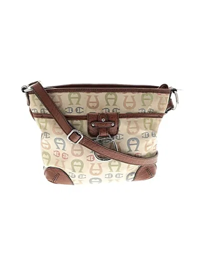Pre-owned Etienne Aigner Crossbody Bag In Ivory