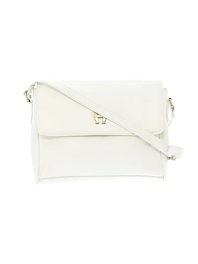 Pre-owned Etienne Aigner Crossbody Bag In White