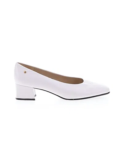 Pre-owned Etienne Aigner Flats In White