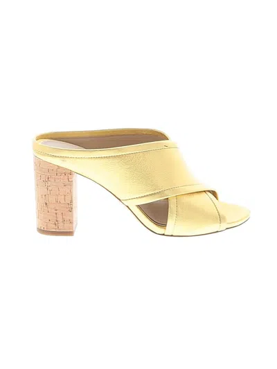 Pre-owned Etienne Aigner Heels In Gold