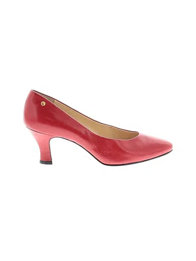 Pre-owned Etienne Aigner Heels In Red