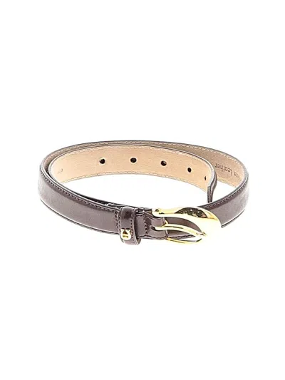 Pre-owned Etienne Aigner Leather Belt In Brown