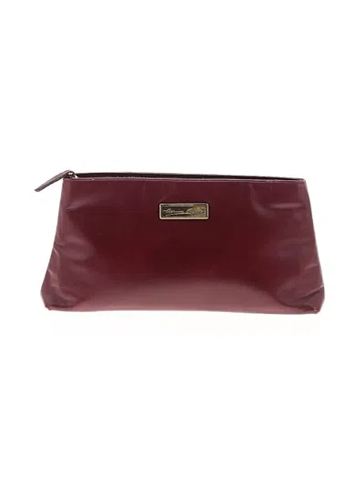 Pre-owned Etienne Aigner Leather Clutch In Red