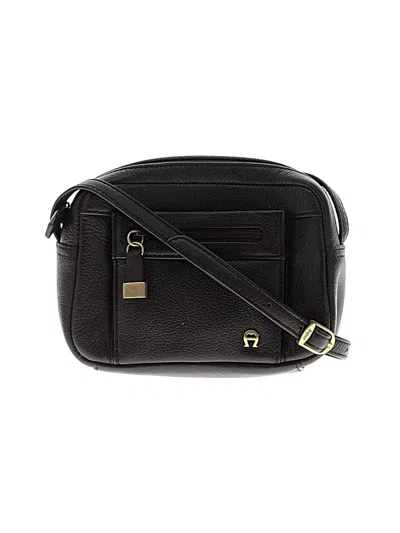 Pre-owned Etienne Aigner Leather Crossbody Bag In Brown
