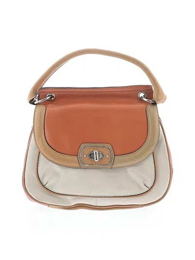 Pre-owned Etienne Aigner Leather Shoulder Bag In White