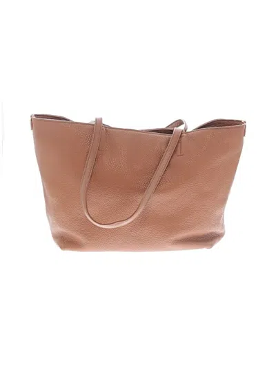 Pre-owned Etienne Aigner Leather Tote Bag In Tan