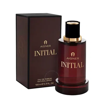 Etienne Aigner Men's Initial Eau De Parfum Edp 3.4 oz Fragrances 4013671002408 In White