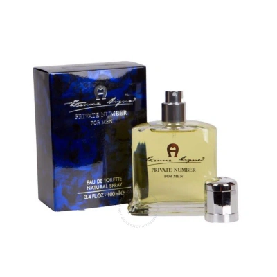 Etienne Aigner Men's Private Number Edt 3.4 oz Fragrances 4013670841022 In N/a