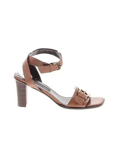 Pre-owned Etienne Aigner Sandals In Brown