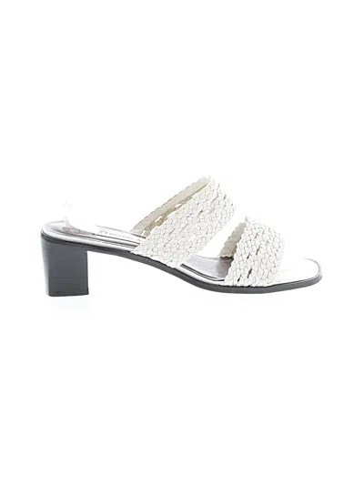 Pre-owned Etienne Aigner Sandals In Ivory