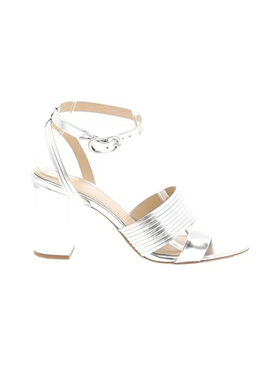 Pre-owned Etienne Aigner Sandals In Silver