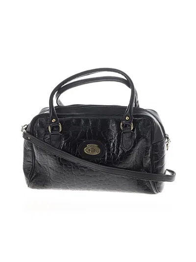 Pre-owned Etienne Aigner Satchel In Black
