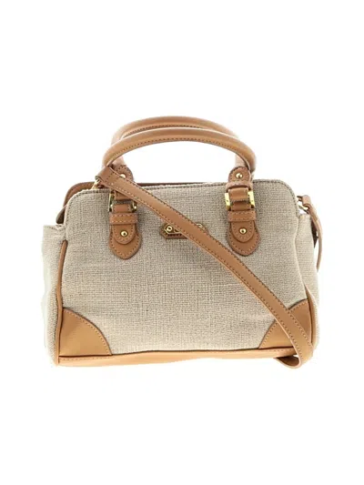 Pre-owned Etienne Aigner Satchel In Tan