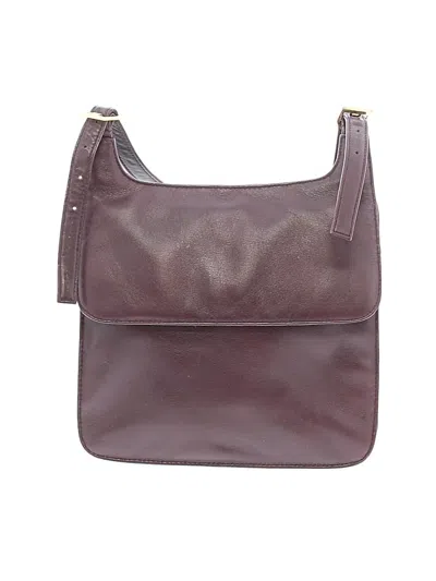 Pre-owned Etienne Aigner Shoulder Bag In Burgundy