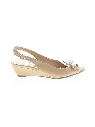 Pre-owned Etienne Aigner Wedges In Brown