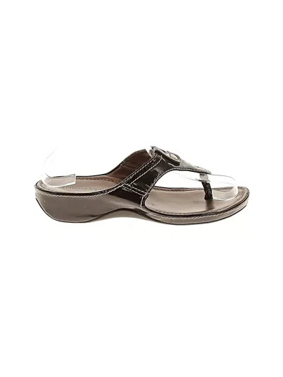 Pre-owned Etienne Aigner Wedges In Brown