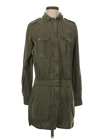 Pre-owned Etienne Marcel Trenchcoat In Green