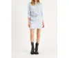 Etienne Marcel Tunic Dress In Sky Blue In Blue
